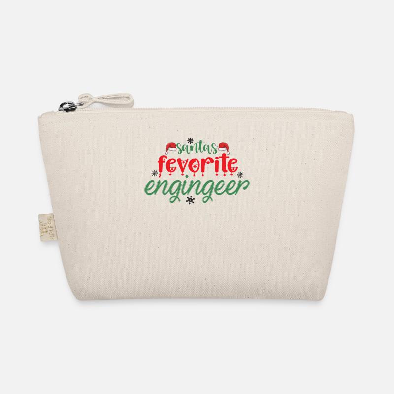 Santa's dearest engineer gift Organic Pouch