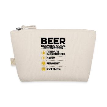 Beer Brewing Guide In Case Of Emergency Homebrewin - Bio-Täschchen - Natur - Vorne