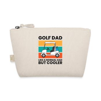 Golf Papa Wie ein normaler Papa Aber Cooler - Bio-Täschchen - Natur - Vorne