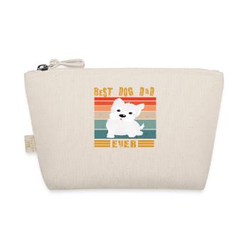 Dog design for pet lovers - Organic Pouch - nature - Front