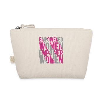 Une citation féministe autonomise les femmes qui sont des femmes - Trousse biologique - nature - Devant