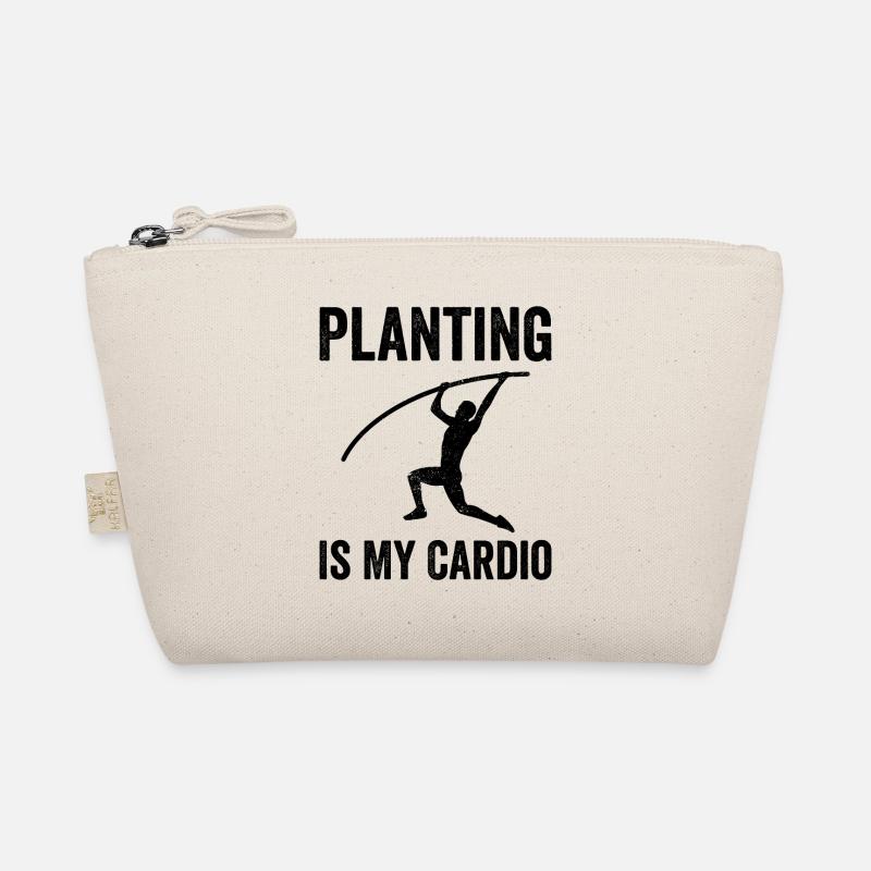 Lustiger Stabhochsprung Stabhochsprung Bio-Täschchen