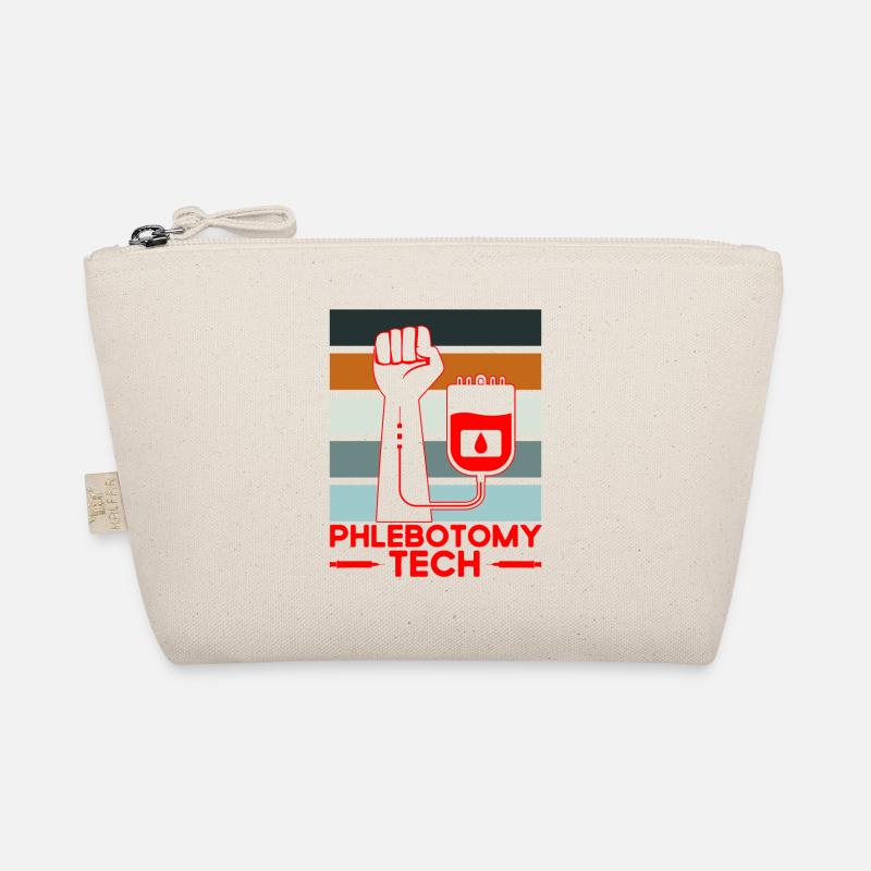 Phlebotomy Blood Sample Phlebotomist Tech Gift Organic Pouch