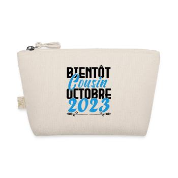 Annonce grossesse. bientôt Cousin Octobre 2023. - Trousse biologique - nature - Devant