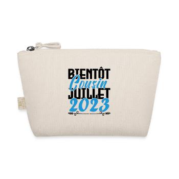 Annonce grossesse bientôt Cousin Juillet 2023. - Trousse biologique - nature - Devant