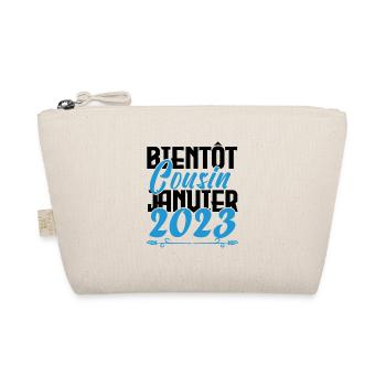 Annonce grossesse. bientôt Cousin janvier 2023. - Trousse biologique - nature - Devant