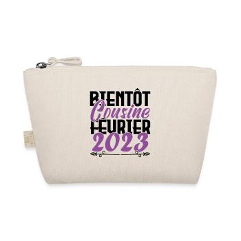 Annonce grossesse. bientôt Cousine février 2023. - Trousse biologique - nature - Devant