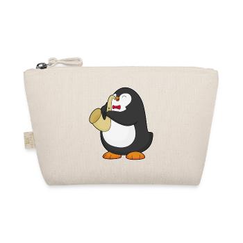 Penguin Musicien Saxophone Musique - Trousse biologique - nature - Devant