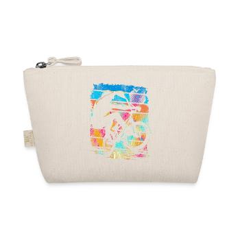 Vintage Bmx Bike - Retro Bmx Bike Colorful - Organic Pouch - nature - Front