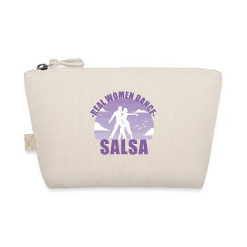 De vraies femmes dansent la salsa! Cadeau de danseur - Trousse biologique - nature - Devant