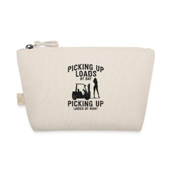 Warehouse workers for forklift drivers and forklifts - Organic Pouch - nature - Front