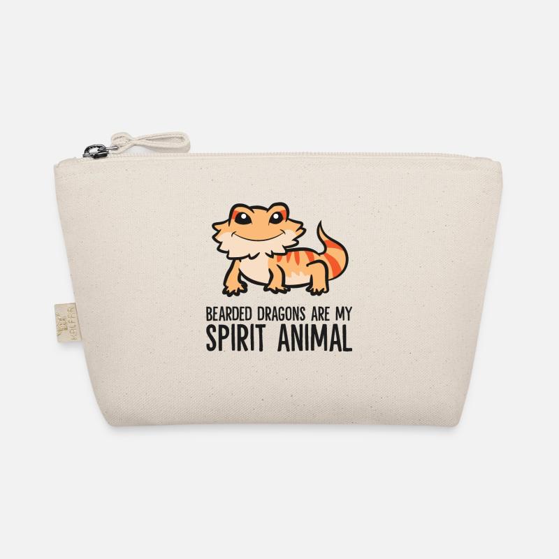 Bartagamen sind mein Seelentier Bio-Täschchen