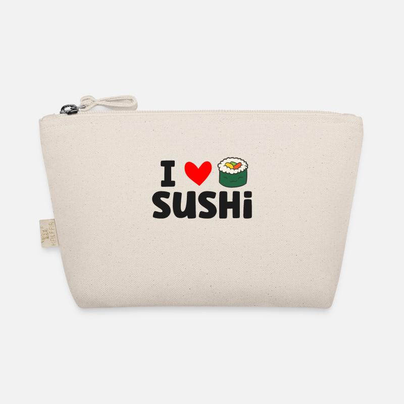 Ich liebe Sushi Ich liebe Sushi-Rollen Bio-Täschchen