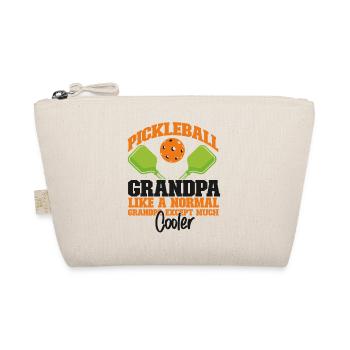 Pickleball Grandpa Pickleball - Bio-Täschchen - Natur - Vorne
