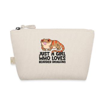 Reptile barbu juste une fille qui aime barbu - Trousse biologique - nature - Devant