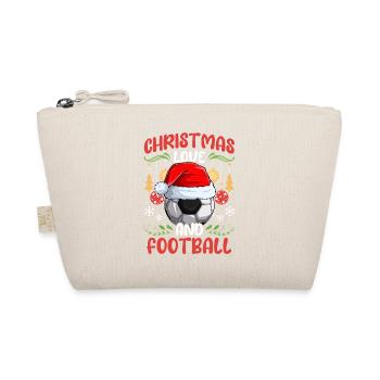 Joueur de football Équipe Club Outfit Noël Amour - Trousse biologique - nature - Devant