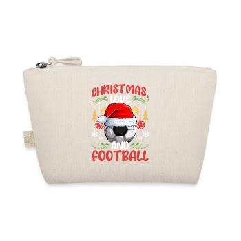 Joueur de football Équipe Club Outfit Noël Amour - Trousse biologique - nature - Devant