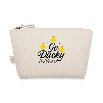 Duck family Rubber ducks Bathing duck Duck - Organic Pouch - nature - Front