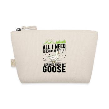 Geese Gift Goose Lovers Goose Breeders - Organic Pouch - nature - Front