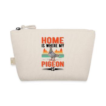 La maison est l’endroit où mon pigeon est Pigeon pigeonnier pigeon - Trousse biologique - nature - Devant