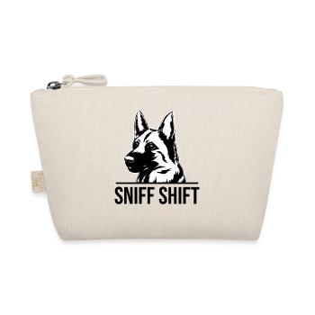 Police Officer Police Dog - Organic Pouch - nature - Front