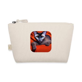 Siamese cat - Organic Pouch - nature - Front