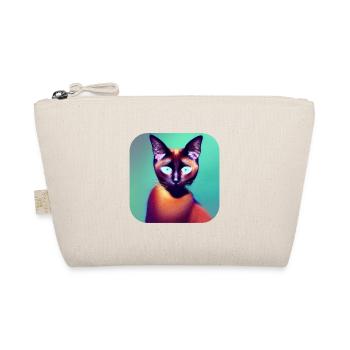 Siamese cat - Organic Pouch - nature - Front