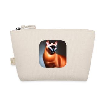 Siamese cat - Organic Pouch - nature - Front