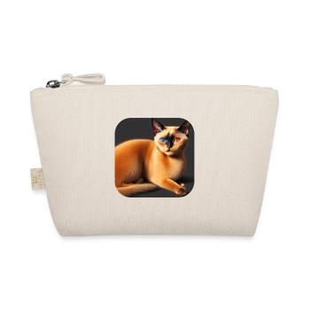 Siamese cat - Organic Pouch - nature - Front