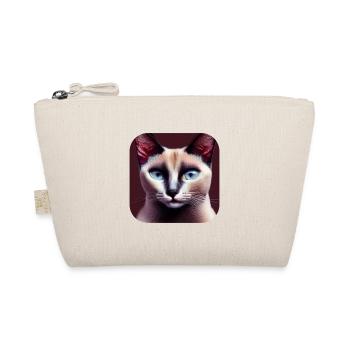 Siamese cat - Organic Pouch - nature - Front