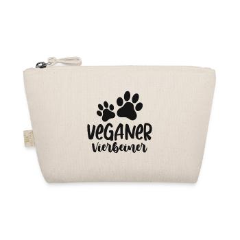 Veganer Vierbeiner - Bio-Täschchen - Natur - Vorne