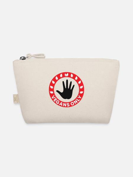 Vegans only - Organic Pouch - nature - Front