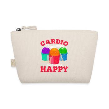 Cardio Drumming Squad Workout Gym Fitness Class Ex - Bio-Täschchen - Natur - Vorne