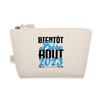 Cadeau Annonce grossesse. bientôt Frère Aout 2023. - Trousse biologique - nature - Devant