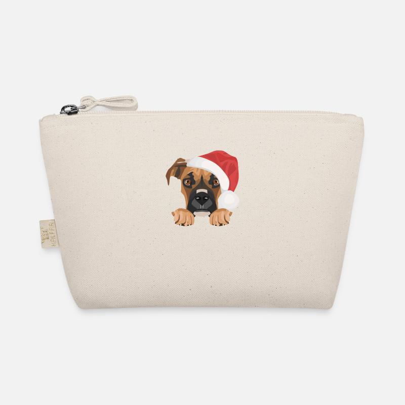 Boxer Joyeux Noël Trousse biologique