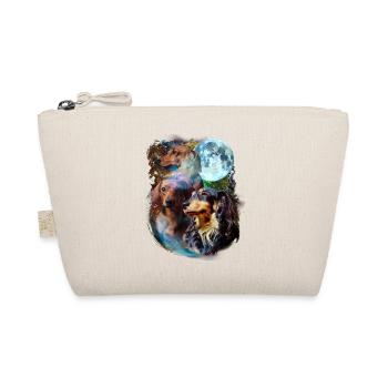 3 Moon Dachshund Dog Lover Cool Animal Pet Novelty - Trousse biologique - nature - Devant