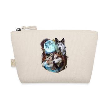 3 Moon Sibérien Husky Dog Lover Cool Animal Pet - Trousse biologique - nature - Devant