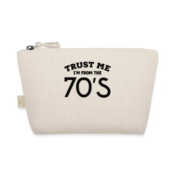 Né dans les années 70 cadeau d’anniversaire des années 1970 - Trousse biologique - nature - Devant