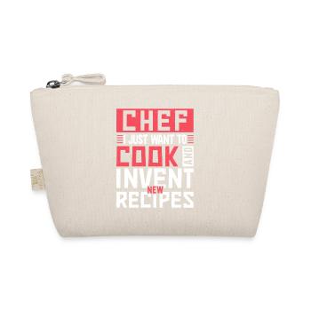 Chef Quote Gift Funny Chef - Organic Pouch - nature - Front