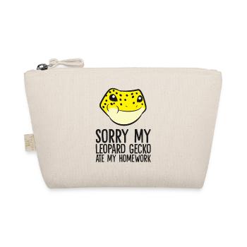 Désolé mon gecko léopard a mangé mes devoirs - Trousse biologique - nature - Devant