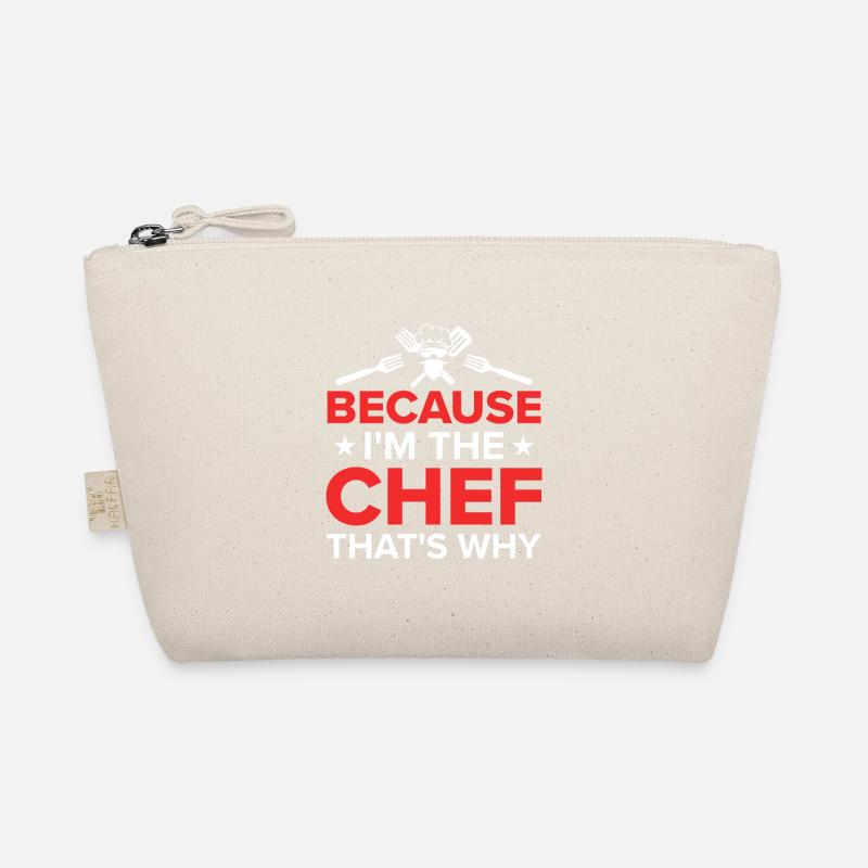 Küchenchef Spruch Geschenk Lustig Koch Bio-Täschchen