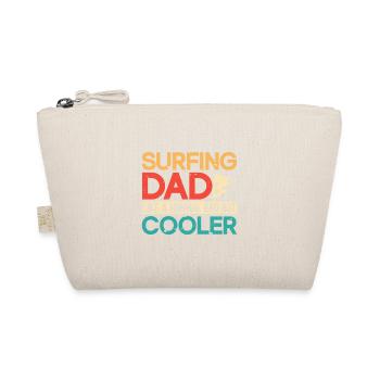 Surfing Sport Beach Surfboard Ocean Sunshine Surf - Organic Pouch - nature - Front