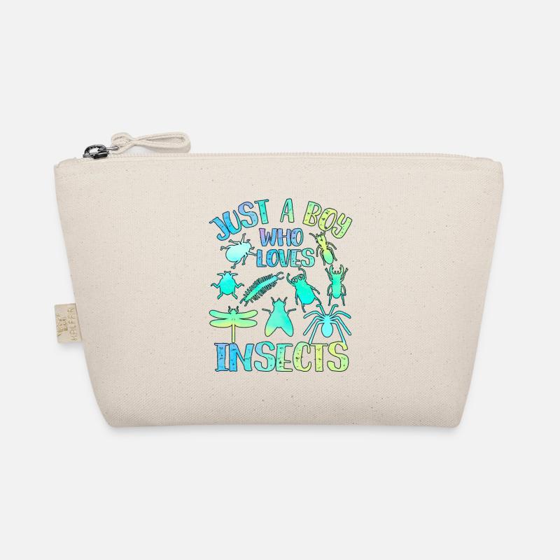 Just a boy who loves insects Organic Pouch