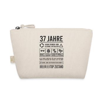 37. Geburtstag Lustiges 37 Jahre Party - Bio-Täschchen - Natur - Vorne