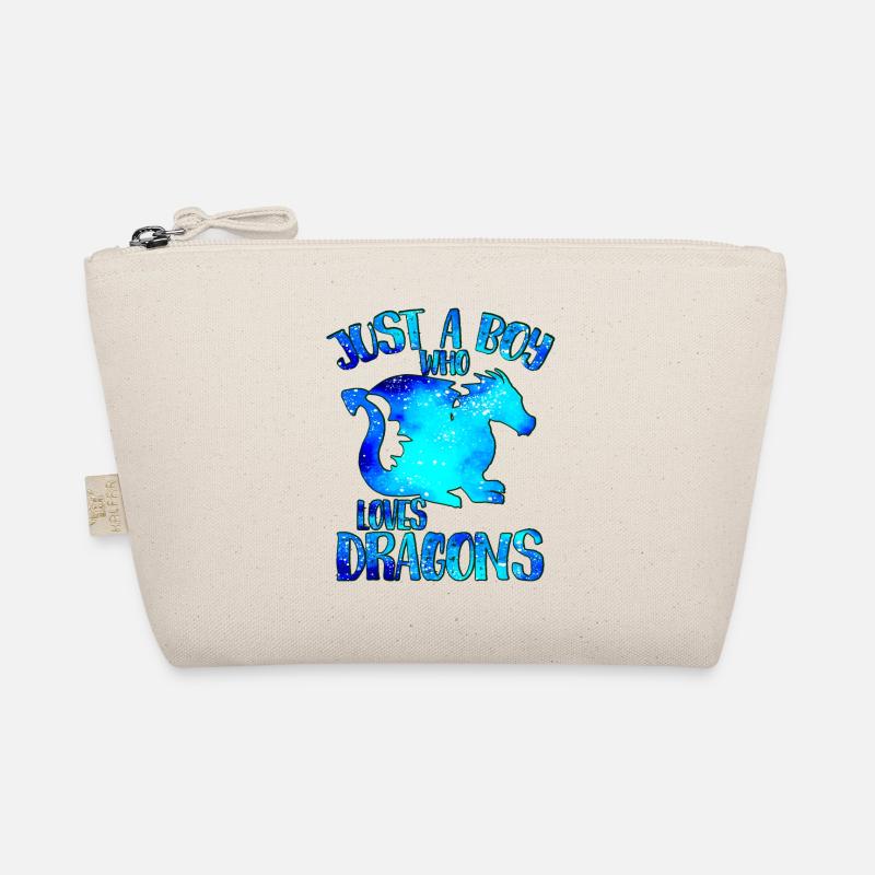 Nur ein Junge, der Drachen liebt Bio-Täschchen