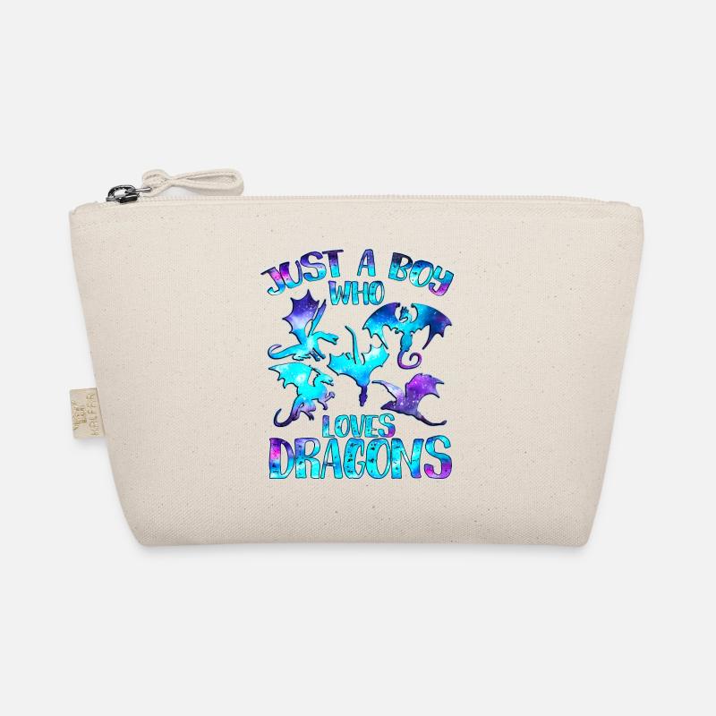 Nur ein Junge, der Drachen liebt Bio-Täschchen