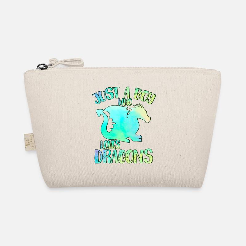 Nur ein Junge, der Drachen liebt Bio-Täschchen