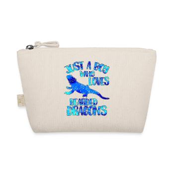 Just a boy who loves dragons - Organic Pouch - nature - Front