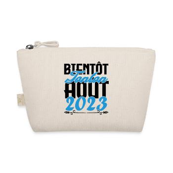 Cadeau Annonce grossesse bientôt Tonton Aout 2023. - Trousse biologique - nature - Devant