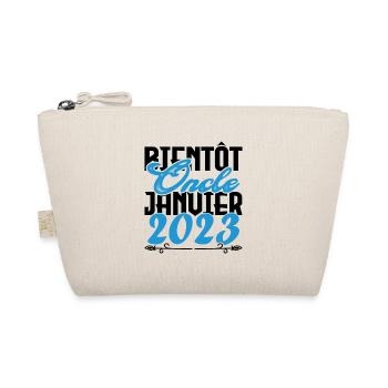 Annonce grossesse. bientôt Oncle Janvier 2023. - Trousse biologique - nature - Devant